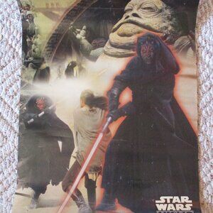 Lucasfilm Ltd. 'Star Wars Episode I, The Phantom Menace' Small Poster - Issues
